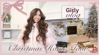 A Very Girly Christmas Vlog! Holiday Home Tour, Dior Unboxing, Marshall's Haul! ️