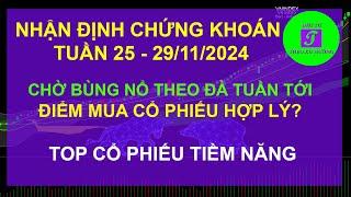 Chứng khoán hôm nay Nhận định thị trường chứng khoán hàng ngày tuần 25 đến 29 11 2024