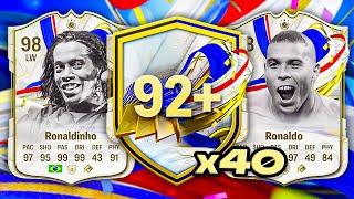 40x 92+ ICON PLAYER PICKS!  FC 24 Ultimate Team