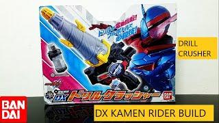 Review DX Drill Crusher with hedgehog bottle Kamen Rider Build Weapon Bandai | Scaretoys