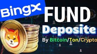 BingX deposite by crypto || BingX me deposite withdrawal kaise kare #bingxexchange #bingx