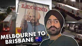 Sidhu Moose Wala | Trip Melbourne To Brisbane | Truck Driver | Australia | Vlog 5 | Arsh Salh Vlogs