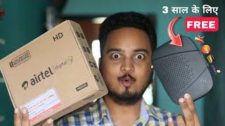 Airtel FTA Box के साथ 3 साल सबकुछ FREE | Airtel DTH