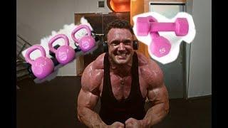 WHY DO HUGE BODYBUILDERS USE LIGHT WEIGHTS AT THE GYM