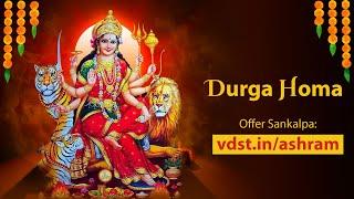 Durga Homa | 01 Oct 2024 | Live From VDS Bangalore Ashram