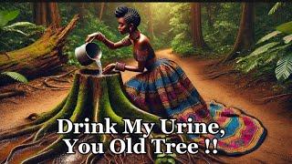 She Urinated on the Dried Tree Stump & Then This Happened #africantales #folktales #story