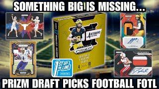 SOMETHING IS MISSING! 2024 Panini Prizm Football Draft Picks FOTL Review!