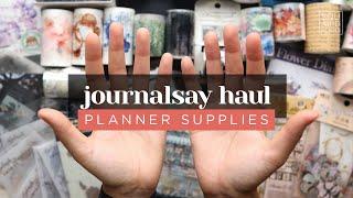 JOURNALSAY FALL STATIONERY HAUL! 2024 Planner Supply Unboxing