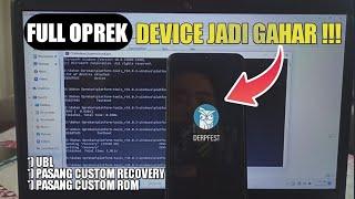 FULL OPREK ANDROID JADI GAHAR ! CARA UBL + PASANG CUSTOM RECOVERY + PASANG CUSTOM ROM SERIES REALME