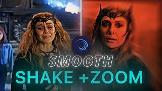 Smooth Zoom In & Out with Shake on Alight Motion - Clean and Professional Effects