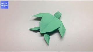 Origami Turtle Tutorial / How to make an origami turtle #StayHome and make Origami#With me