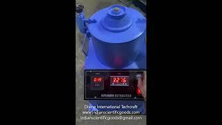 Bitumen Extractor or Centrifuge Extractor Manufacturer in Delhi, India.