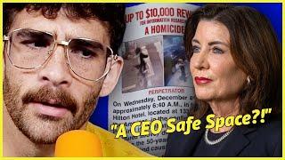 NY OFFERS THERAPY TO SCARED CORPORATE EXECS AFTER CEO SHOOTING | HASANABI REACTS