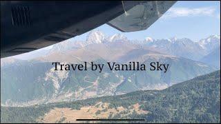 Journey to Mestia, Svaneti (Vanilla Sky Airlines) turn on subtitles :)