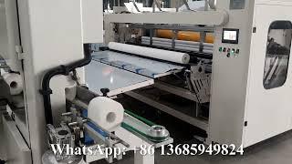 Automatic Double Embossing Toilet Paper Making Machine Price #toiletpapermachine