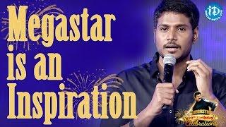 "Megastar is an Inspiration To Me" - Sundeep Kishan @ Chiranjeevi 60th Birthday Celebrations