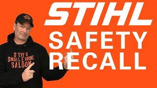 I Found Out Why STIHLS Gas Caps Were RECALLED!