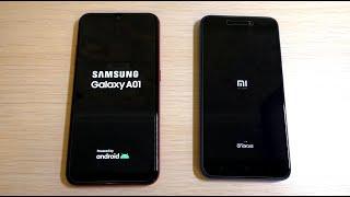 Samsung Galaxy A01 vs HUAWEI Y5 Lite Bootanimation