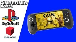 ANBERNIC RG556 - GUN - PlayStation 2/NetherSX2 1.5X Vulkan.