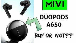 Mivi Duopods A650| mivi duopods a650 earbuds| specs, features, price, details #Mivi #duopodsa650