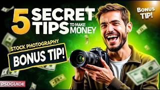 5 Secret Tips to Make Money with Stock Photography + Bonus Tip! | PSDGuide