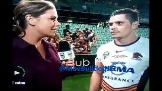 NRL Broncos Centre James Roberts "I Got More Speed Than Oxford Street"