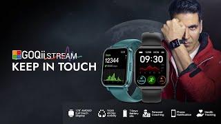 GOQii Stream: A Smart Watch with Bluetooth Enabled Calling & More!