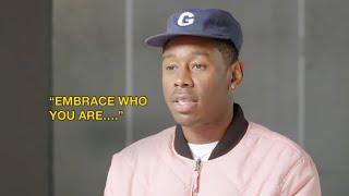 Tyler, The Creator - advice on embracing yourself…