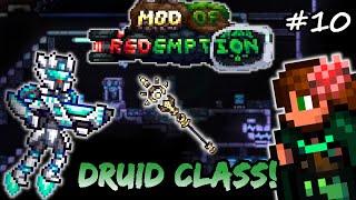 King Slayer III & Abandoned Lab! Terraria Mod of Redemption DRUID CLASS Let's Play #10 (MoR)