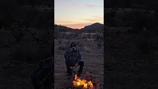 Cold desert camping #shorts