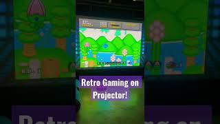 Projector Screens RULE! #Shorts #Retro #Gaming #Videogames #Gamer #fyp #Projector #TV #Trending #Fy