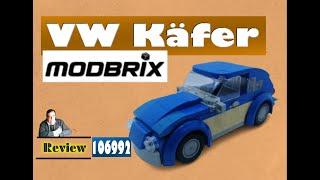 VW Käfer - Modbrix 106992 - Review - #modbrix #review #klemmbausteine #kbszimmer #bluebrixx