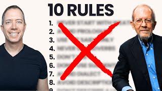 Famous Author's Writing Rules DEBUNKED