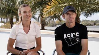 Boulter and De Minaur's love match