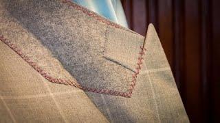 12. SUIT MAKING: Making a suit collar from scratch