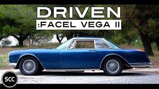 FACEL VEGA II 2 1962 - Test Drive in top gear | 6.3L Chrysler Typhoon V8 engine sound | SCC TV