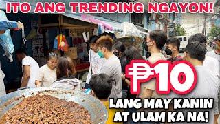 TRENDING 10 PESO STREET FOOD IN QUIAPO | QUIAPO STREET FOOD | PASTIL MUSLIM TOWN | QUIAPO FOOD HUNT