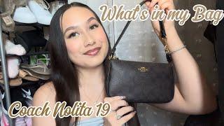 What’s in My Bag | Coach Nolita 19 