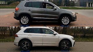 SLIP TEST - Volkswagen Tiguan I vs VW Tiguan II - 4Motion - @4x4.tests.on.rollers