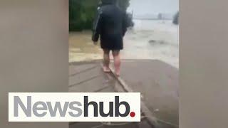 Hawkes Bay residents use mattresses, cars, fridges and roofs to escape floodwaters | Newshub