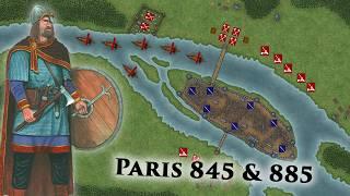 Fact and Fiction: Both (Viking) Sieges of Paris 845 / 885