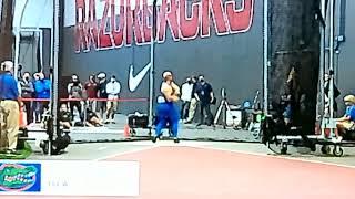 Thomas Mardal Winner Men's Weight Throw. 2021 NCAA Indoor Track And Field Championships.