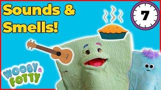 Discover the Ukulele, Accordion and More! | Educational Songs for Kids | Puppet Show | Wooby & Fotty