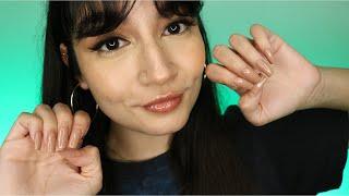 ASMR Layered Sounds + Nail Tapping (Repeating 'Relax' & Long Nails)
