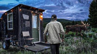 DANGEROUS ENCOUNTER with Moose at the Cabin! | Wyoming