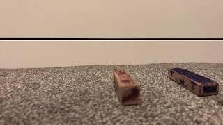 Pete the brick meets the new character! (Zane the Zombie) #stopmotion