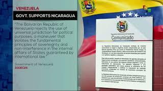 Venezuela: Govt. Supports Nicaragua