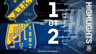 HockeyAllsvenskan: AIK vs Södertälje SK