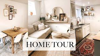 Home Tour - Basement Suite - Boho Thrifted Minimalist Home