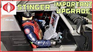 GI-Joe Vamp Cobra Stinger Number One Upgrade